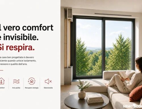 Perché una casa ben isolata ha bisogno della Ventilazione Meccanica Controllata.